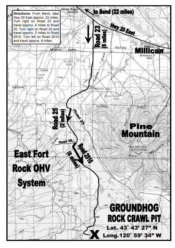 directions to groundhog